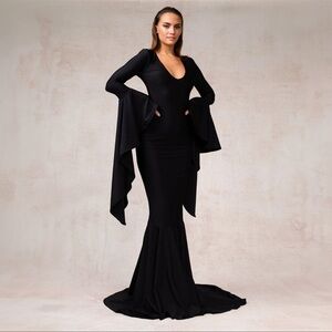 Morticia dress